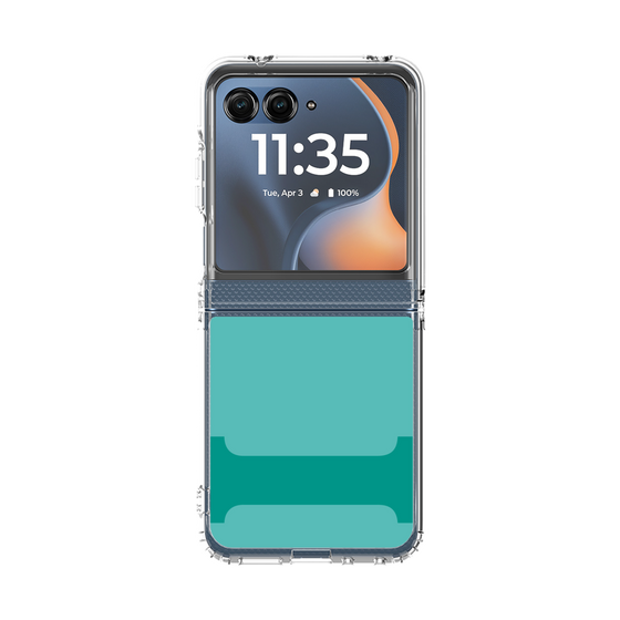 クリアケース［ オリジナル - initial color - I light green ］