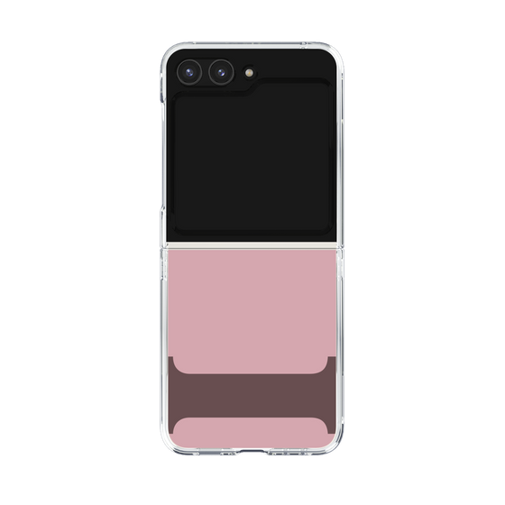 クリアケース［ オリジナル - initial color - I dusty pink ］