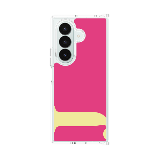 クリアケース［ オリジナル - initial color - J pink ］