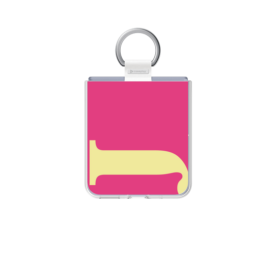 クリアケース［ オリジナル - initial color - J pink ］