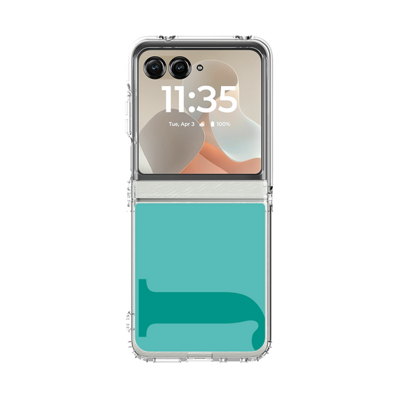 クリアケース［ オリジナル - initial color - J light green ］