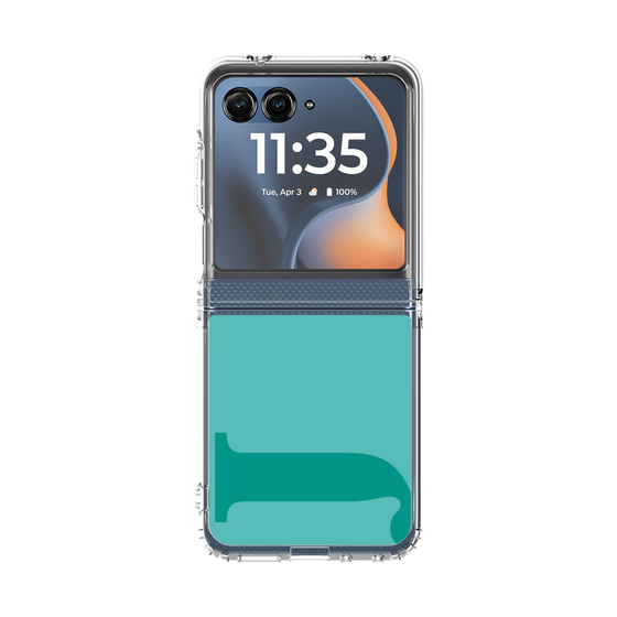 クリアケース［ オリジナル - initial color - J light green ］