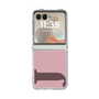 クリアケース［ オリジナル - initial color - J dusty pink ］