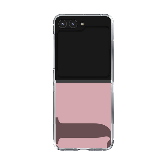 クリアケース［ オリジナル - initial color - J dusty pink ］