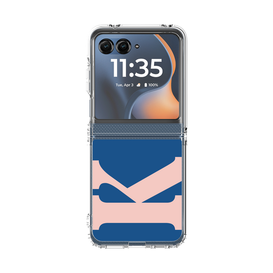 クリアケース［ オリジナル - initial color - K navy ］