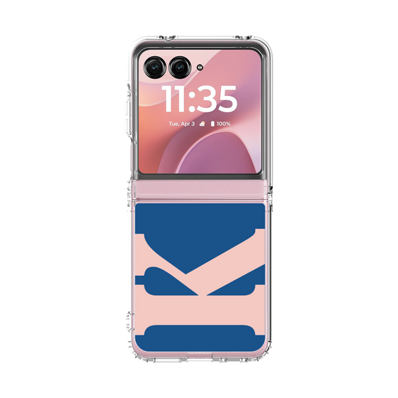 クリアケース［ オリジナル - initial color - K navy ］