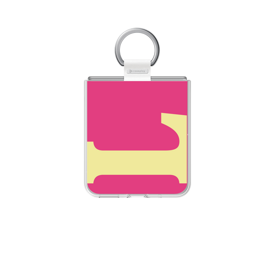クリアケース［ オリジナル - initial color - L pink ］