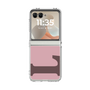 クリアケース［ オリジナル - initial color - L dusty pink ］
