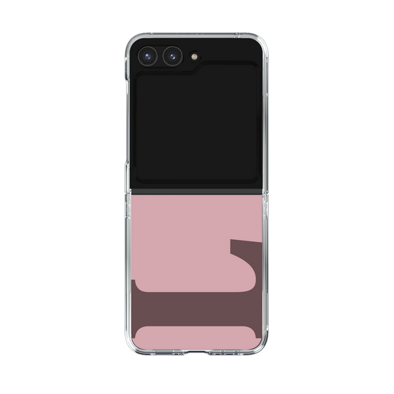 クリアケース［ オリジナル - initial color - L dusty pink ］