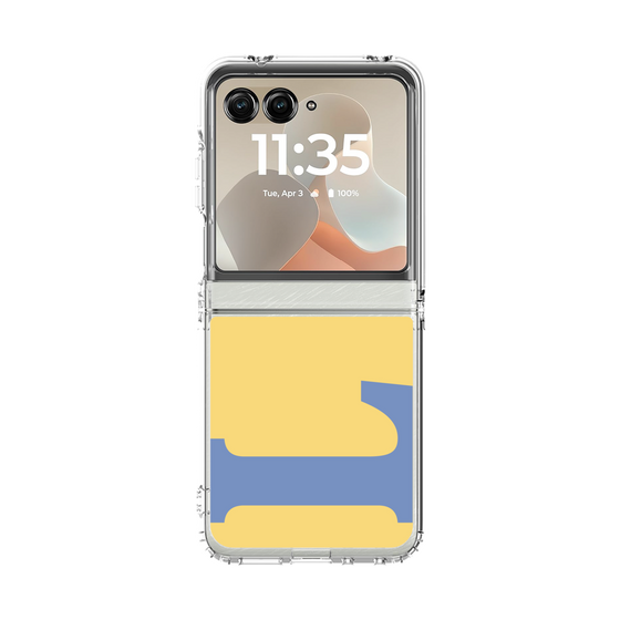 クリアケース［ オリジナル - initial color - L yellow ］