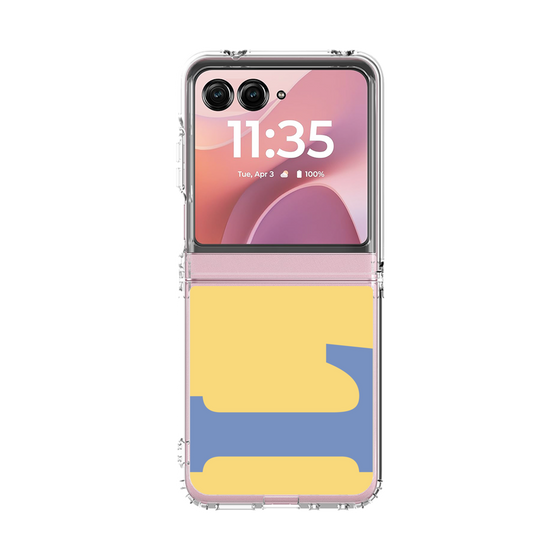 クリアケース［ オリジナル - initial color - L yellow ］