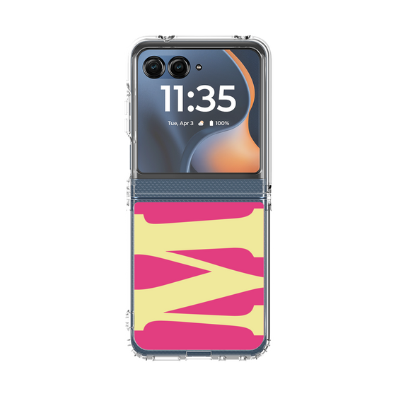 クリアケース［ オリジナル - initial color - M pink ］