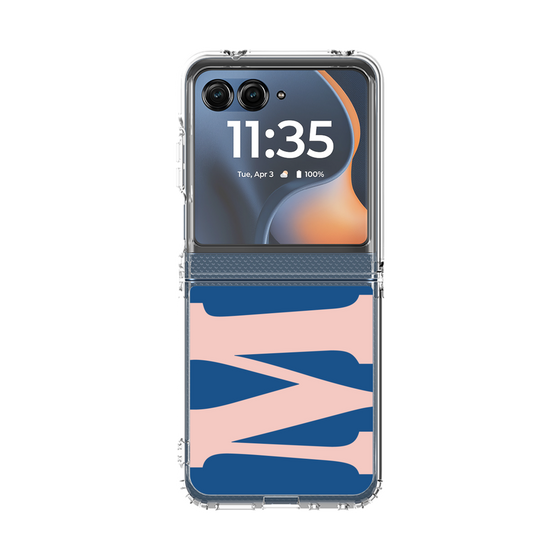 クリアケース［ オリジナル - initial color - M navy ］