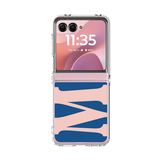 クリアケース［ オリジナル - initial color - M navy ］