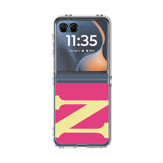 クリアケース［ オリジナル - initial color - N pink ］