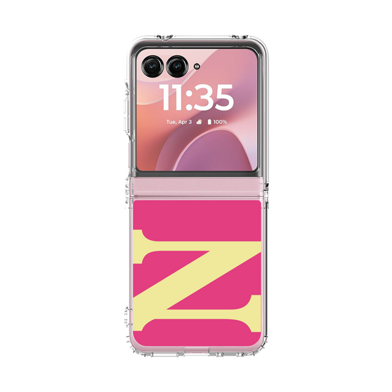 クリアケース［ オリジナル - initial color - N pink ］