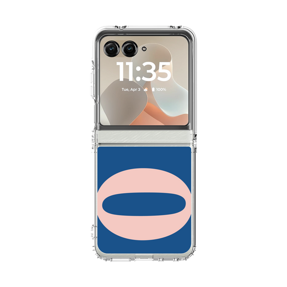 クリアケース［ オリジナル - initial color - O navy ］