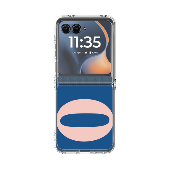 クリアケース［ オリジナル - initial color - O navy ］