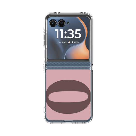 クリアケース［ オリジナル - initial color - O dusty pink ］