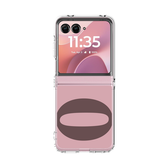 クリアケース［ オリジナル - initial color - O dusty pink ］