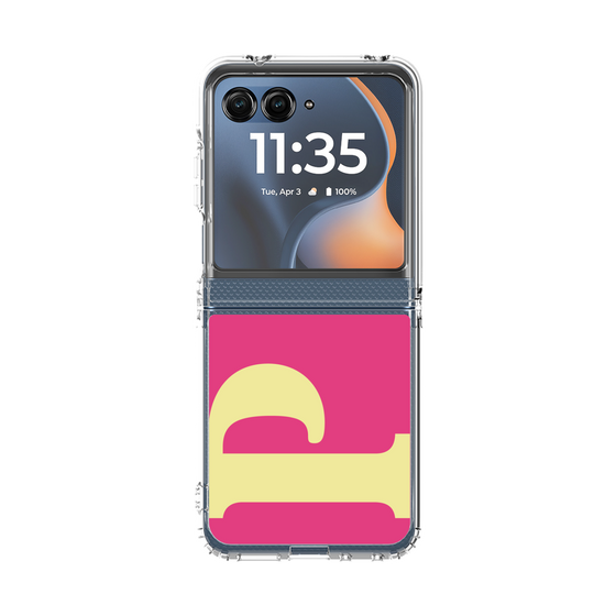 クリアケース［ オリジナル - initial color - P pink ］