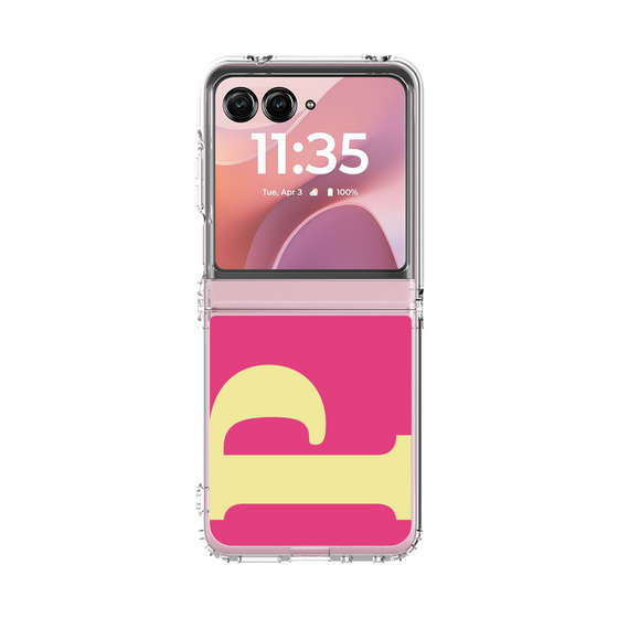 クリアケース［ オリジナル - initial color - P pink ］