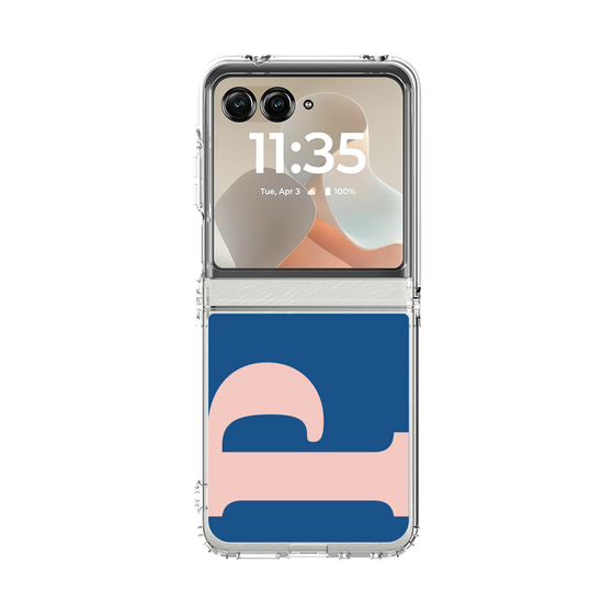 クリアケース［ オリジナル - initial color - P navy ］