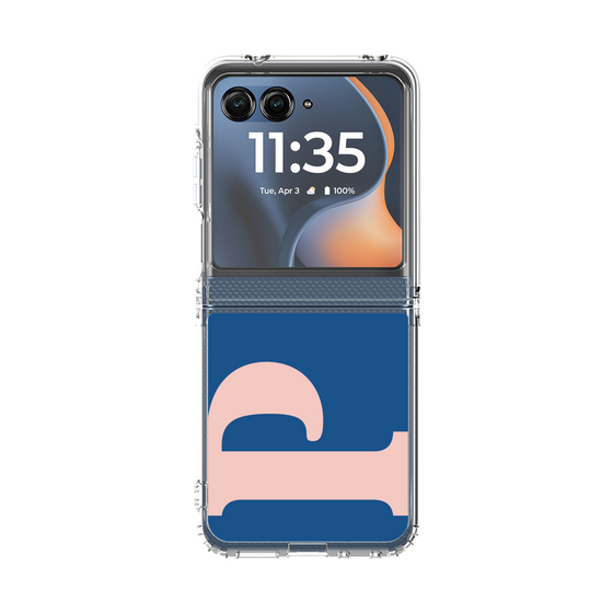 クリアケース［ オリジナル - initial color - P navy ］