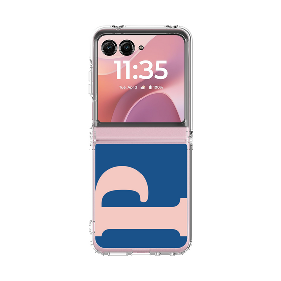 クリアケース［ オリジナル - initial color - P navy ］