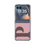 クリアケース［ オリジナル - initial color - P dusty pink ］