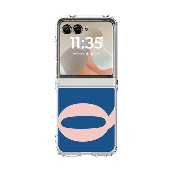 クリアケース［ オリジナル - initial color - Q navy ］