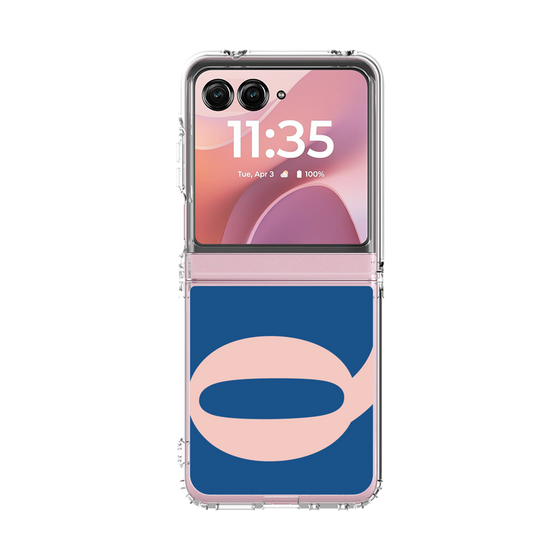 クリアケース［ オリジナル - initial color - Q navy ］