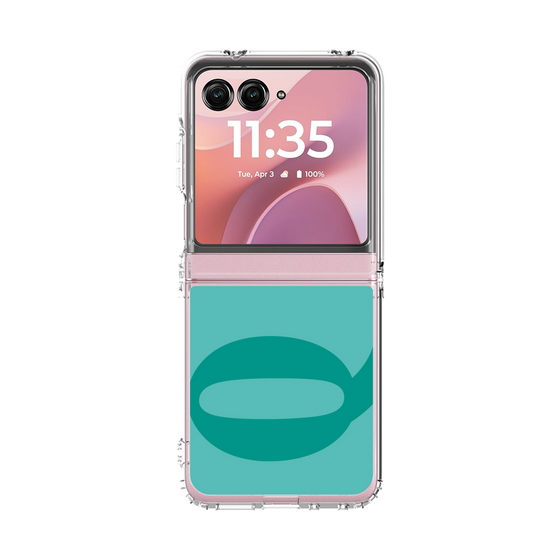 クリアケース［ オリジナル - initial color - Q light green ］