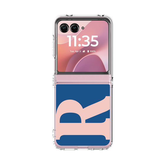 クリアケース［ オリジナル - initial color - R navy ］