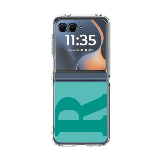 クリアケース［ オリジナル - initial color - R light green ］