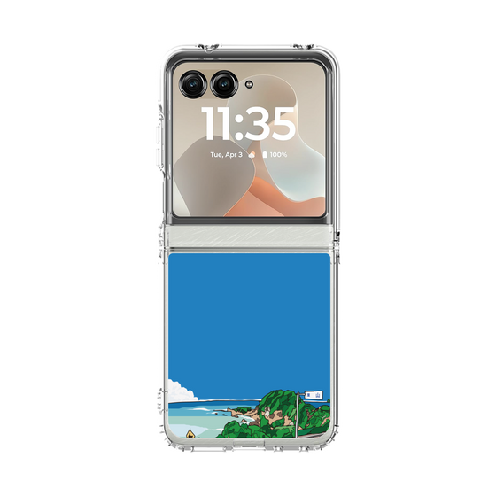 クリアケース［ スタジオアレック 湘南物語 - 葉山の道路から ］