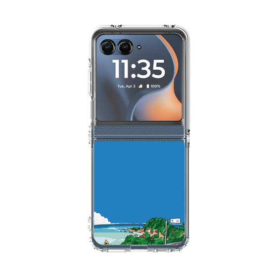 クリアケース［ スタジオアレック 湘南物語 - 葉山の道路から ］