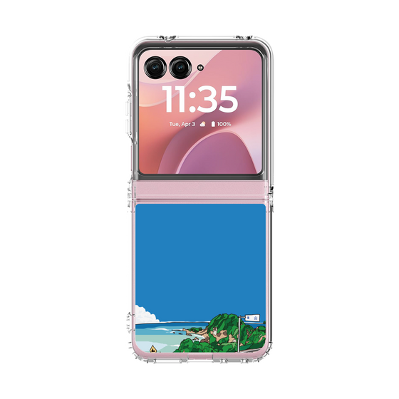 クリアケース［ スタジオアレック 湘南物語 - 葉山の道路から ］