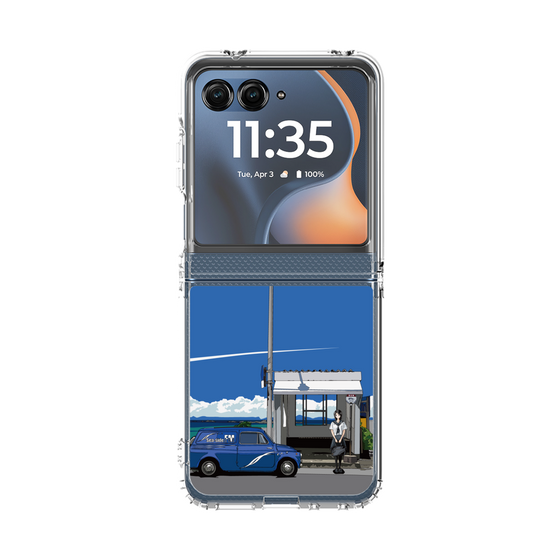 クリアケース［ スタジオアレック 湘南物語 - 夏のバス停 ］