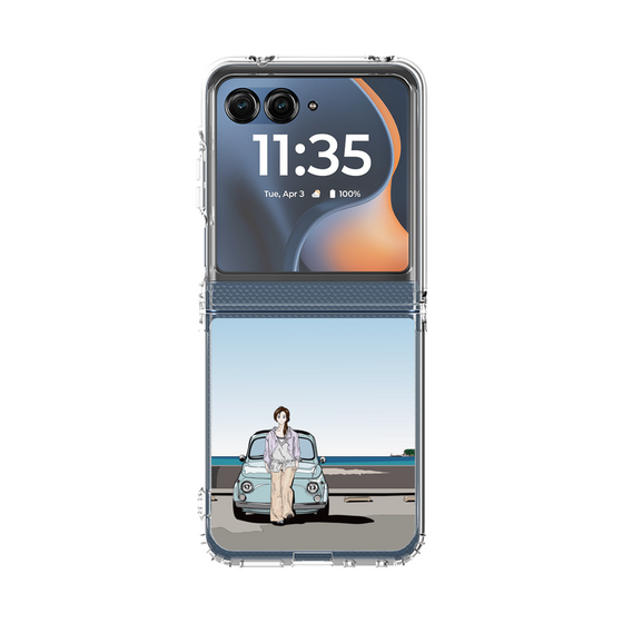 クリアケース［ スタジオアレック 湘南物語 - 浜辺の駐車場 ］