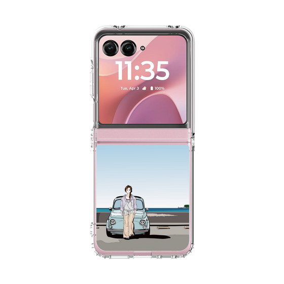 クリアケース［ スタジオアレック 湘南物語 - 浜辺の駐車場 ］