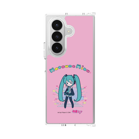 クリアケース［ 初音ミク - パソコン - ピンク ］