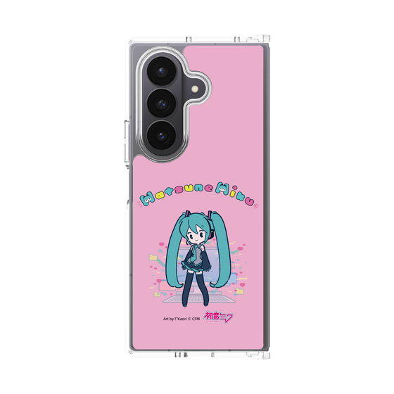 クリアケース［ 初音ミク - パソコン - ピンク ］