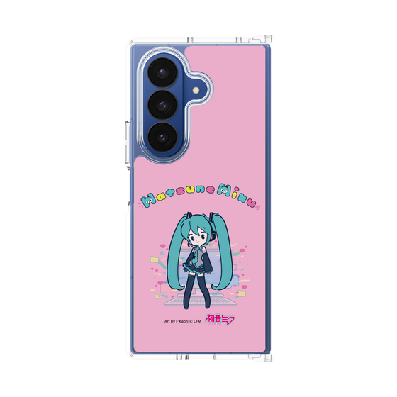 クリアケース［ 初音ミク - パソコン - ピンク ］