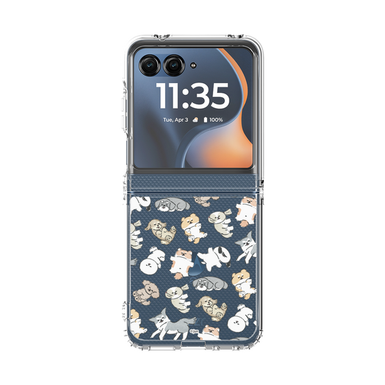 クリアケース［ こんにちは、いぬです - おひるね ］