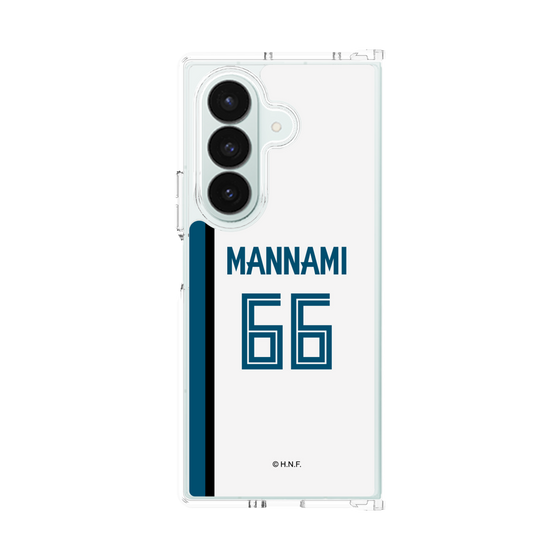 クリアケース［ 北海道日本ハムファイターズ - ホーム #66 MANNAMI ］