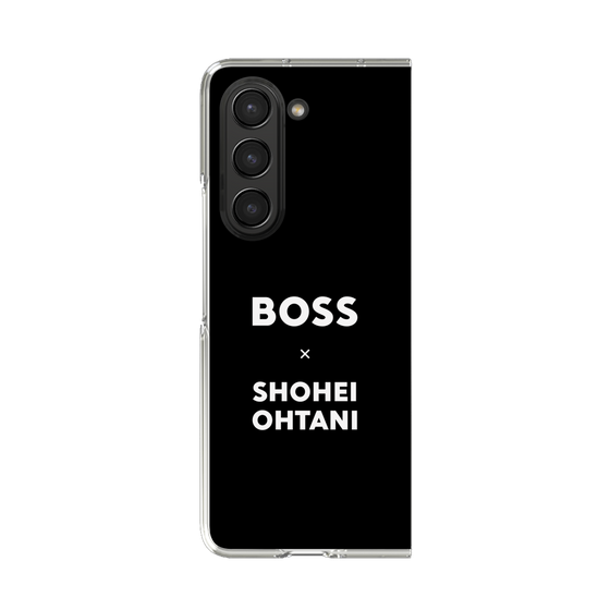 クリアケース［ BOSS x SHOHEI OHTANI - ラベルロゴ ］