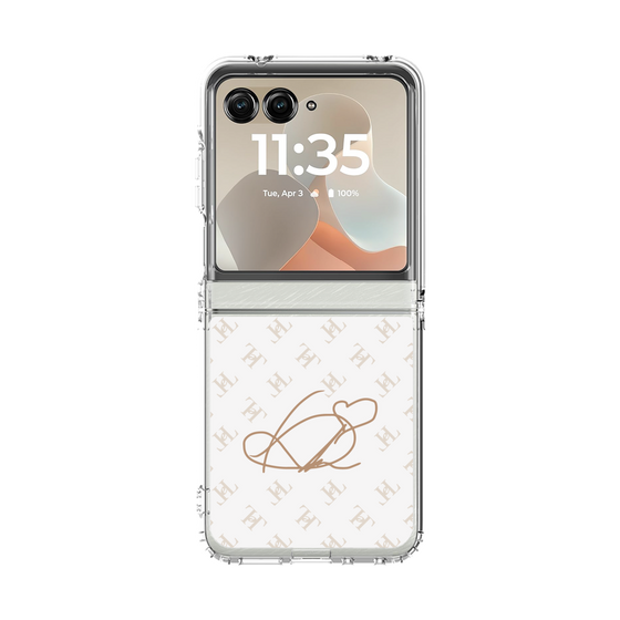 クリアケース［ Chell classy - Sign ］