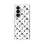クリアケース［ Chell classy - Monogram - White ］