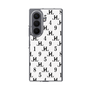 クリアケース［ Chell classy - Monogram - White ］